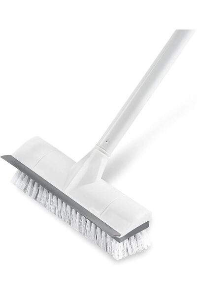 GENERAL Floor Scrub Brush with Long Handle, 45.67" Stiff Brush, 2 in 1 Stiff ...