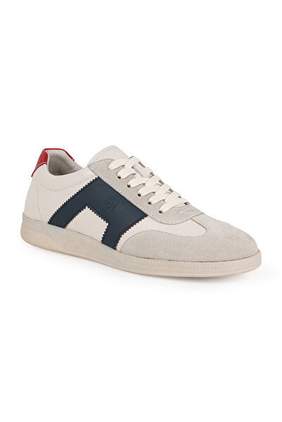LBR Libero H1033 Men's Genuine Leather and Suede Combination Retro Lace-Up Ca...