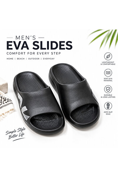 Generic Brand Men Thick Sole EVA Slide Slippers Soft Cushion Lightweight Anti...