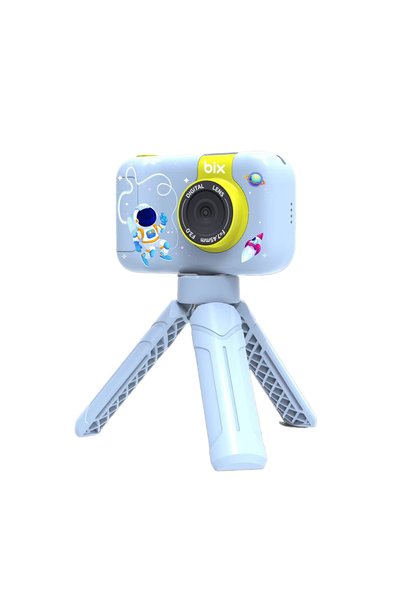 Bix Kids X101 Full HD 1080P 2.4” Ekranlı Dönebilen Flip Başlıklı Çocuk Kamerası Fotoğraf ve Video Çekimli, Selfie Destekli