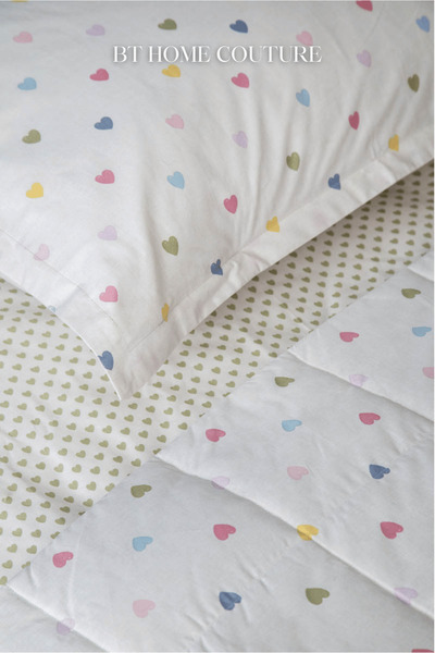 Apricitas HOME طقم غطاء سرير مفرد كاليوبي