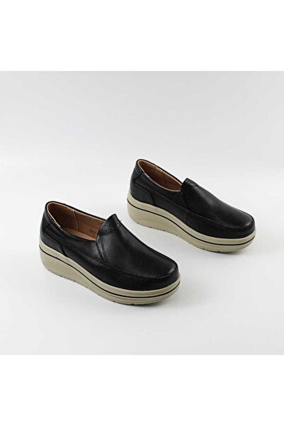 Generic Brand Pantofi dama din piele naturala, usori si comozi ZB17-1 BLACK
