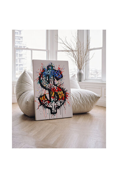 Generic Brand Tablou canvas 50x70 cm Dormitor, Living, Bucatarie, Graffiti Ab...