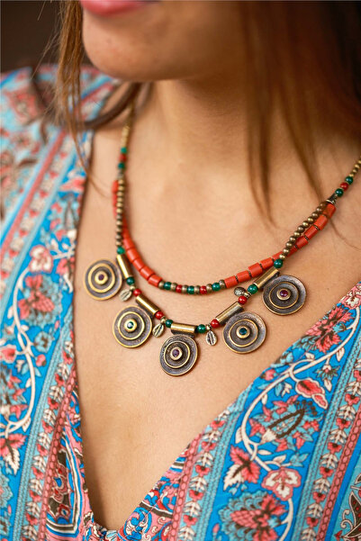 Miss Boheme Anatolian Sun Necklace
