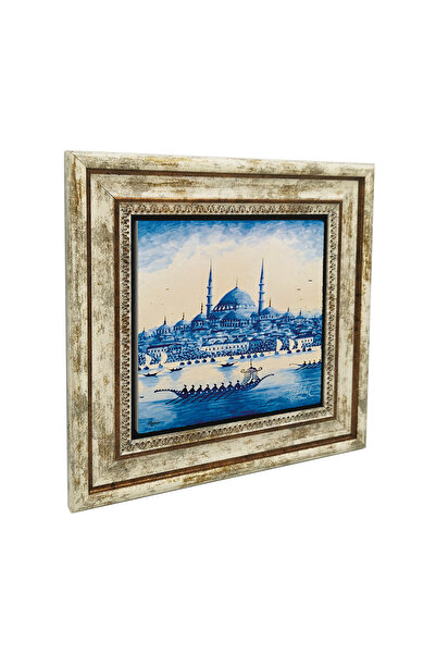 Sadrazam Eminönü New Mosque Printed Natural Stone Table 25X25 Krt-42