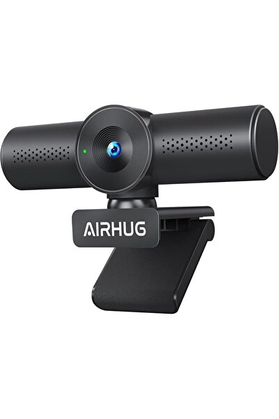 AIRHUG كاميرا ويب بدقة 2K مع ميكروفونات لإلغاء الضوضاء، كاميرا ويب USB للكمبي...