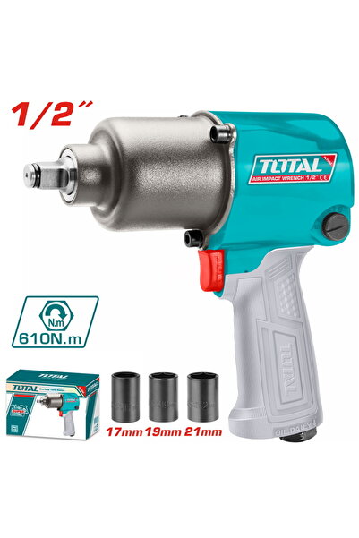 TOTAL Αερόκλειδο 1/2 " - 610 Nm (TAT40122)