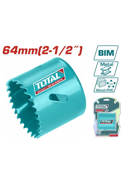 TOTAL Μεταλλικό Ποτηροτρύπανο 64mm (TAC410641)