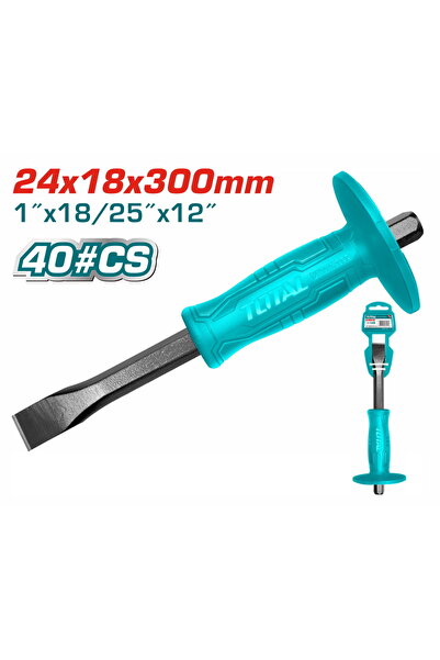 TOTAL Σμίλη με πλαστική λαβή 305mm (THT4211226)