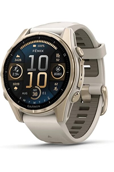 Garmin فينيكس 8 - ساعة ذكية رياضية متعددة الاستخدامات بشاشة AMOLED مقاس 43 مل...