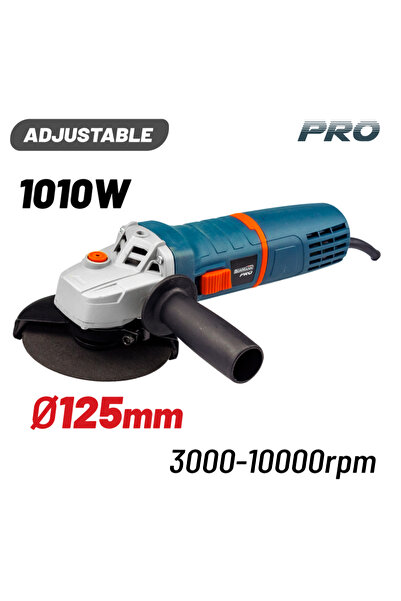 Bormann PRO Ρυθμιζόμενος Γωνιακός Τροχός 1010W Ø125mm 3000-10000 σ.α.λ. (BAG1...