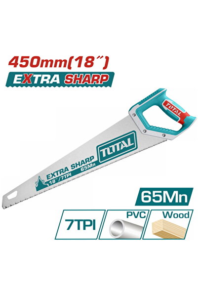 TOTAL Πριόνι Ξύλου & Πλαστικών 18 " / 450 χιλ. (THT55450)