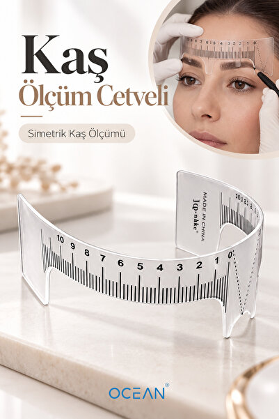 Ocean Kaş Ölçüm Cetveli, Kaş Tasarım ve Şekillendirme Ölçüm Aparatı