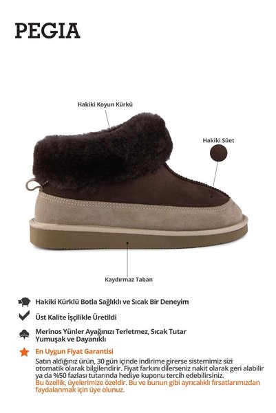 Pegia Glam Kürklü Bot 191359 Vizon