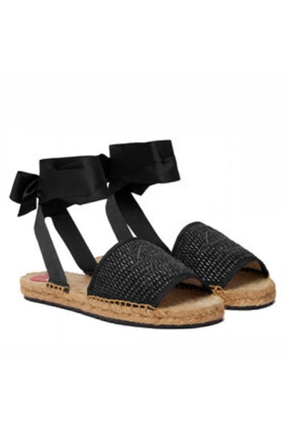 Love Moschino Espadrile JA16222G0OJR100A Negru