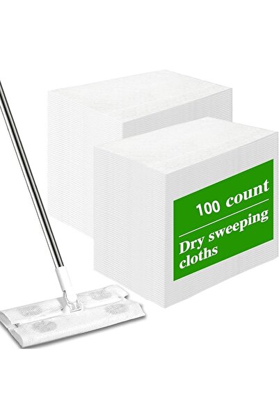 NALACAL Dry Sweeping Cloths, 100 Count Mop Refill Compatible With Swiffer Swe...