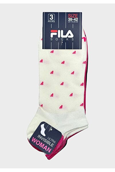 Fila Γυναικείες Υπέρ-αόρατες Κάλτσες Σολιέτα - Πολύχρωμες