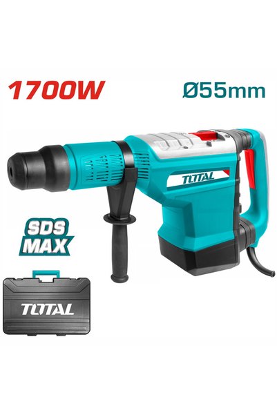 TOTAL Περιστροφικό Πιστολέτο - Περιστροφικό SDS-MAX 1.700W (TH117556)