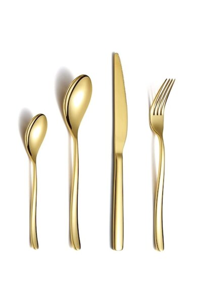 odjas Set tacamuri din inox 24 piese, CTT271G24 auriu