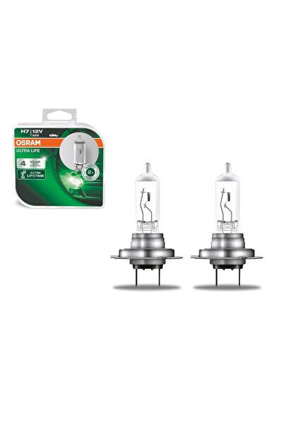 Osram Λάμπες Αλογόνου H7 12V 55W Ultra Life 64210ULT 2 Τεμάχια (CAR0015155)