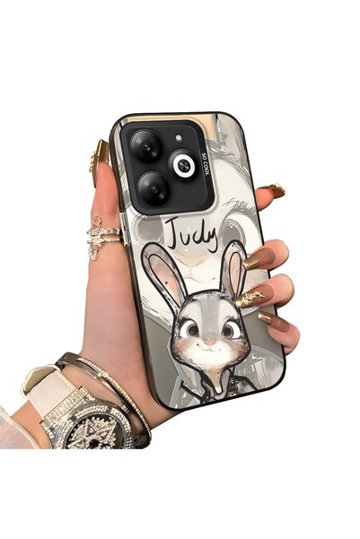 ucuc Infinix Smart 8/8 Pro/8 Plus Compatible Cartoon Fox Judy Patterned Case ...