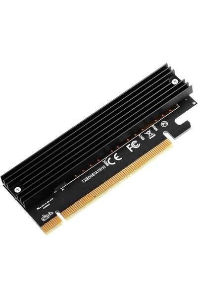 KASTWAVE بطاقة محول M.2 NVMe SSD إلى PCIe عالية السرعة، مع مبدد حراري من الأل...