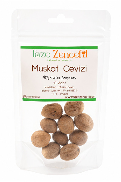 Muskat Cevizi - ( Tane Musgat ) Küçük Hindistan Cevizi