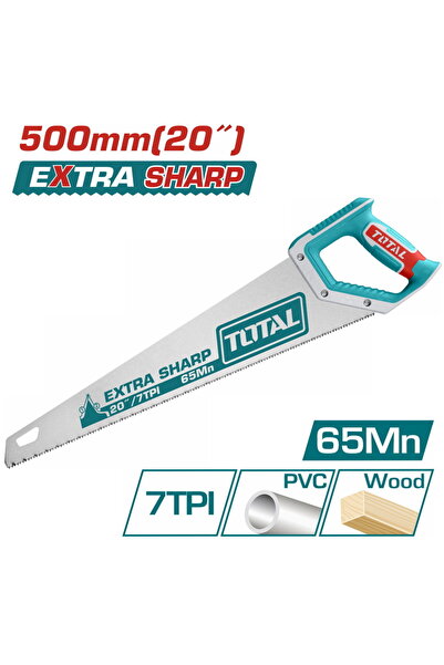 TOTAL Πριόνι Ξύλου & Πλαστικού 20 " / 500 χιλ. (THT55206)