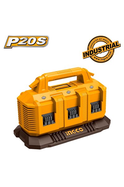Ingco Φορτιστής Ταχείας Φόρτισης 6 Θέσεων 6x20V 4A (FCLI2064)