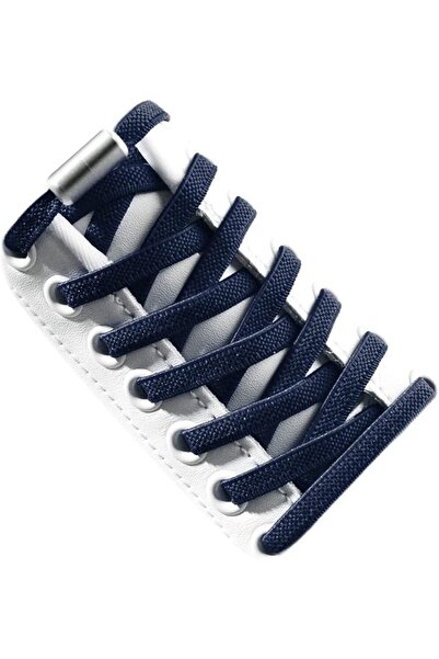 GENERAL Elastic No Tie Shoelaces, 1 Pair Semicircle Shoe Laces Quick Lazy Met...