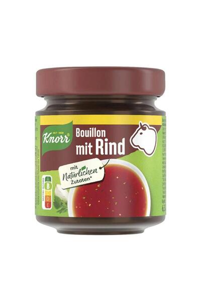 Knorr Bouillon base food - beef, 6.5 liters, Jar 124 g