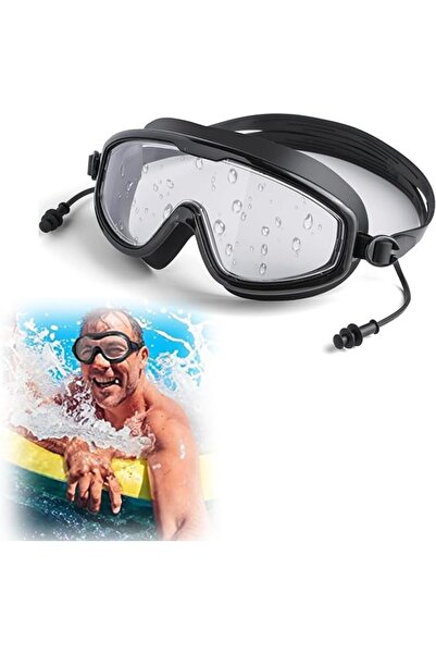 GENERAL Swimming Goggles for Men Women with Silicone Waterproof Earplugs, 180...