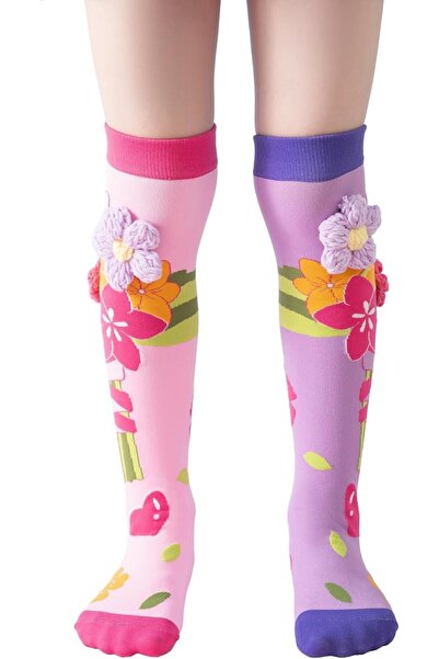X SPRING Crazy Socks For Kids, Knee High Animal Socks with 3D Fluffy Details,...