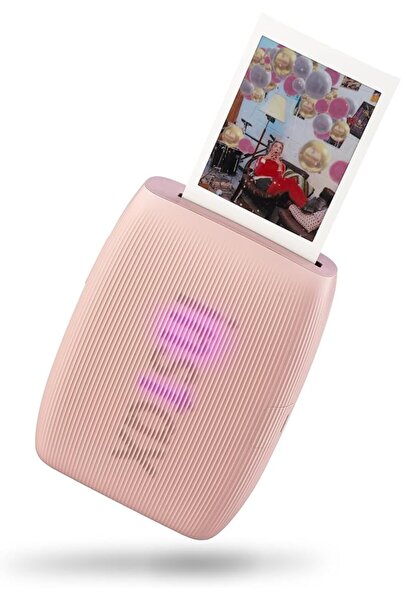 Fujifilm instax Mini Link 3 Smartphone Printer – Rose Pink (KSA Version, 2-Ye...
