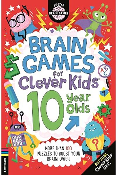 BYDREAM UNDERWEAR Brain Games for Clever Kids® 10 Year Olds: More than 100 pu...