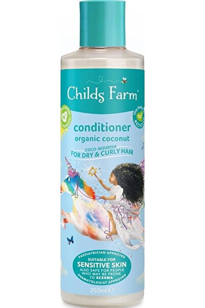 Childs Farm Coco-Nourish Conditioner, Hydrate Dry and Curly Hair, Gentle and ...
