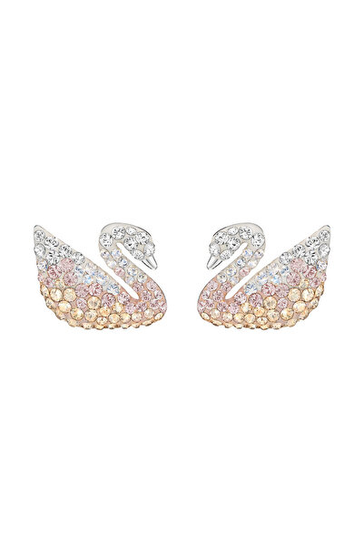 Swarovski Crystal Swan Earrings