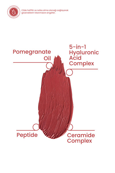 Cosmogenesis Labs Gül Pembe | Allık Ruj Göz Farı 5ml - Lumi Petal Rose Tint Nemlendirici Özellikli (Işıltılı Bitiş)