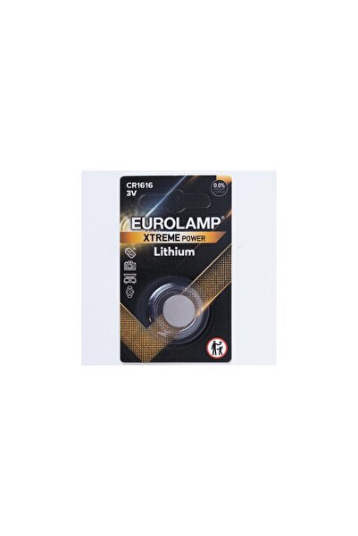 EUROLAMP ΜΠΑΤΑΡΙΑ ΛΙΘΙΟΥ EXTREME CR1616 1 ΤΕΜ. 147-24133