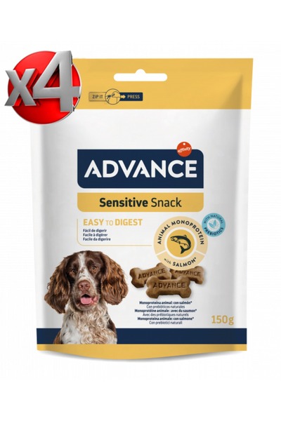 Advance - Recompense Sensitive snack pentru caini sensibili - 4 buc x 150g