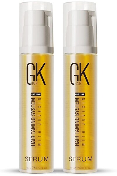 GK HAIR Global Keratin Organic Argan Oil Hair Serum For Frizz Control Dry Dam...