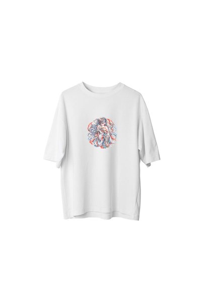 OVERSIZE TASARIM YENGEÇ BURCU HEDİYE TSHİRT