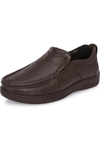 Bluearttime Blue Leather Men's 3943 Formal Shoes