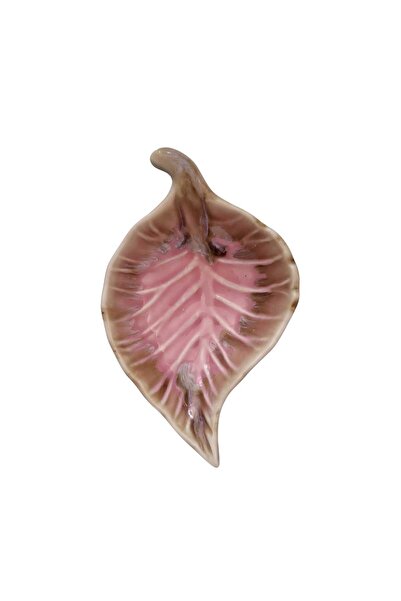 OEM Farfurioara decorativa din ceramica in forma de frunza