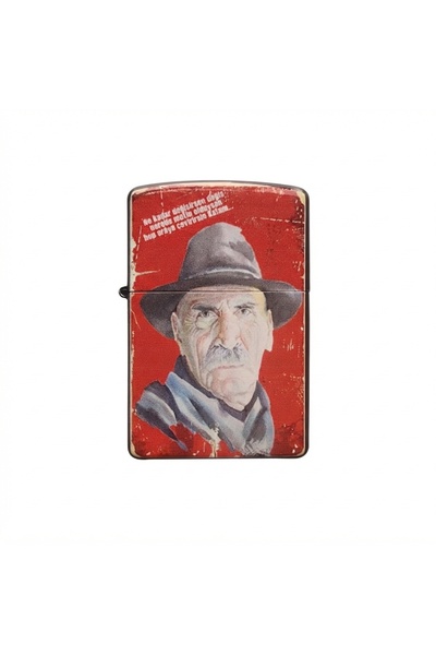 Otto Common Classic Metal Windproof Lighter - Zippo Style & Refillable 165