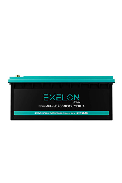 Exelon 25.6V 100A Lityum Akü