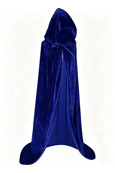 VUCATIN Unisex Adult Kids Hooded Cloak Halloween Cloak Long Velvet Cape Cospl...