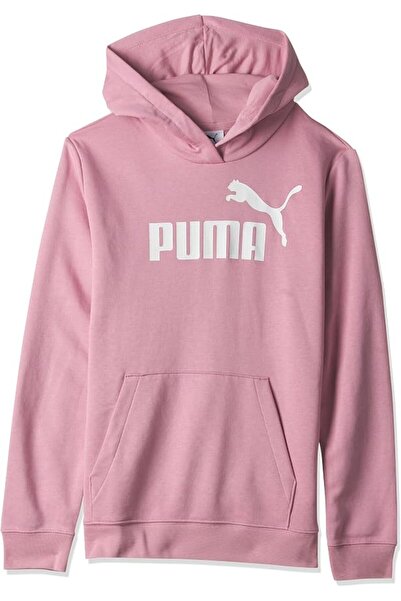 PUMA AVIS حذاء PUMA للأطفال من الجنسين ESS رقم. هودي بشعار TR G باللون الوردي