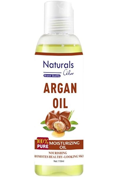 NATURALSHOP Natural Pure Argan Oil Beneficial for Dry Hair, Scalp and Skin 118ml
