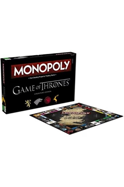Monopoly Game of Thrones, AjieQaQ, ediție specială, 2-6 jucători, multicolor,...